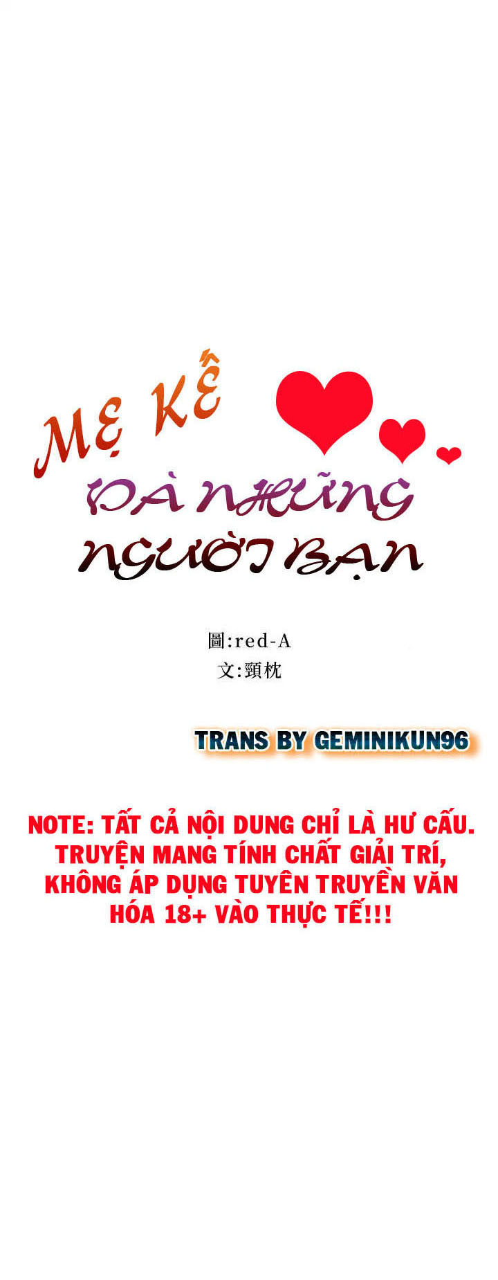 Bạn Của Mẹ Kế