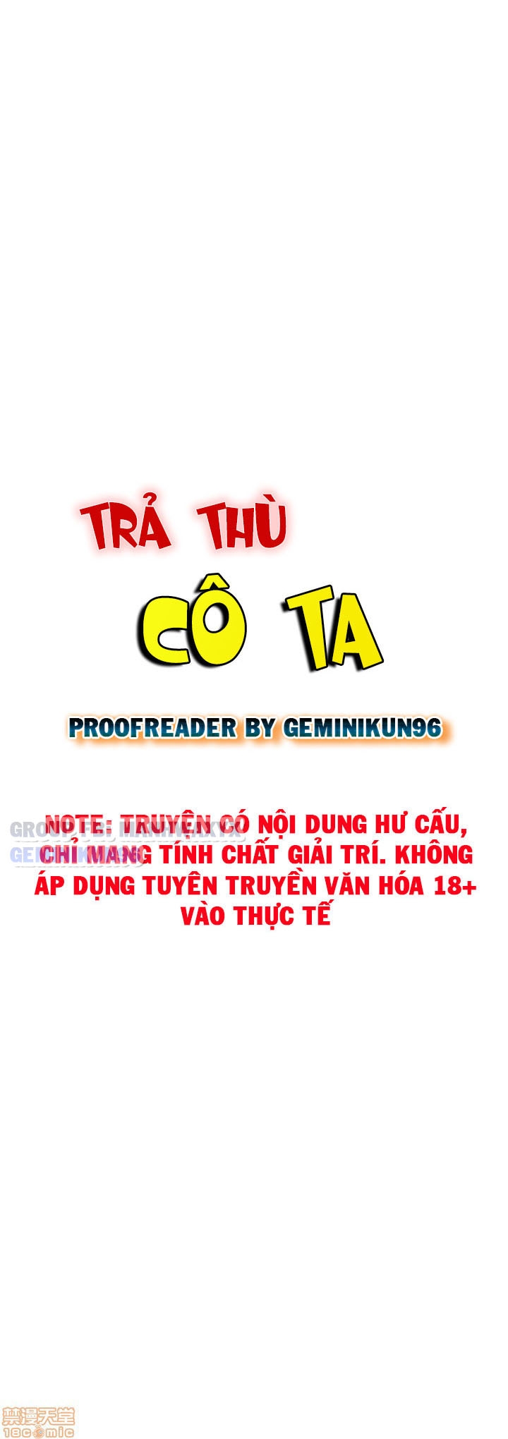 Trả thù cô ta