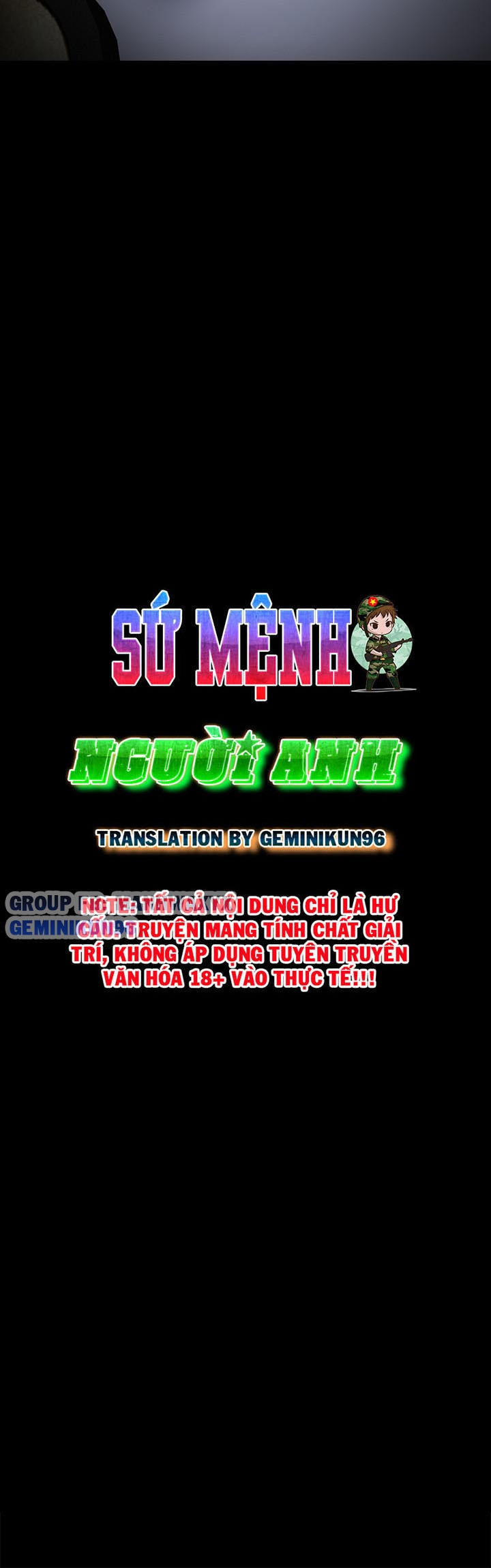 Sứ Mệnh Người Anh