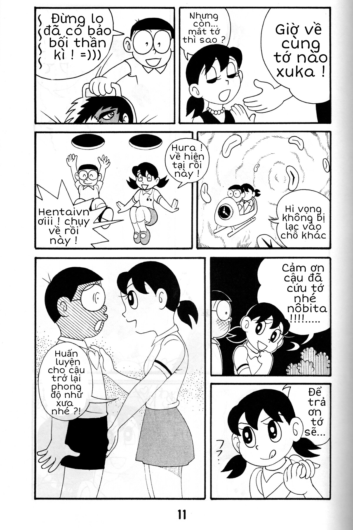 Tuyển Tập Doraemon Doujinshi 18+