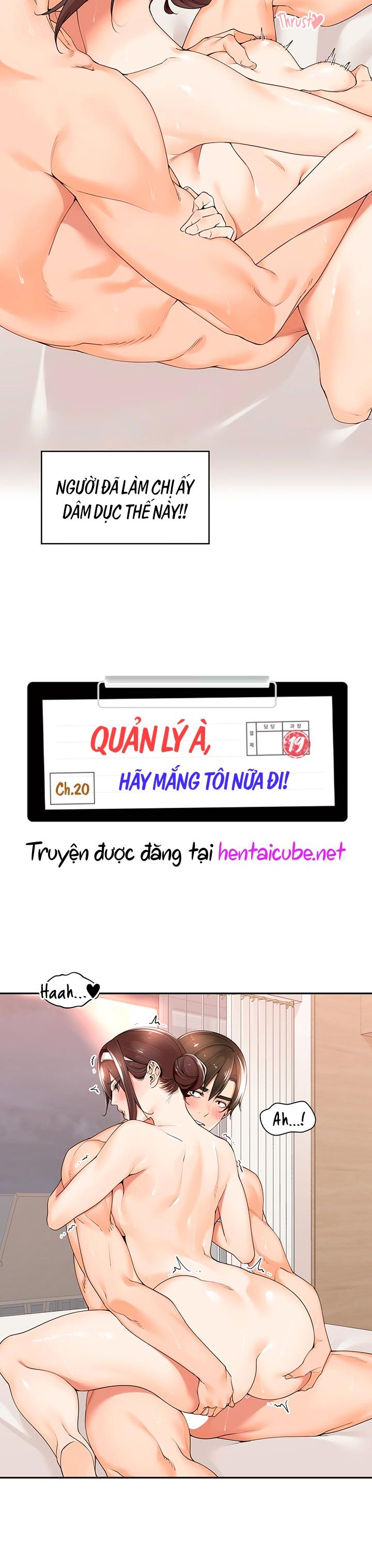 Quản lý à, mắng tôi nữa đi!