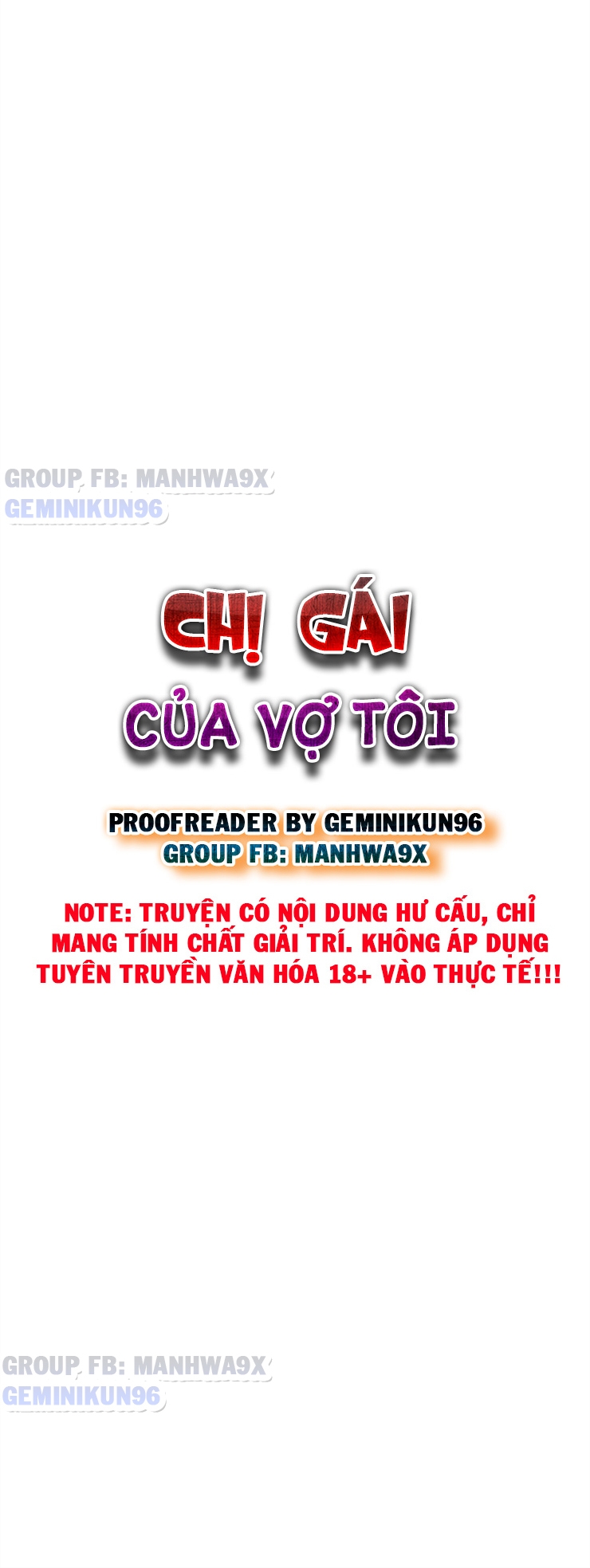 Chị gái của vợ tôi