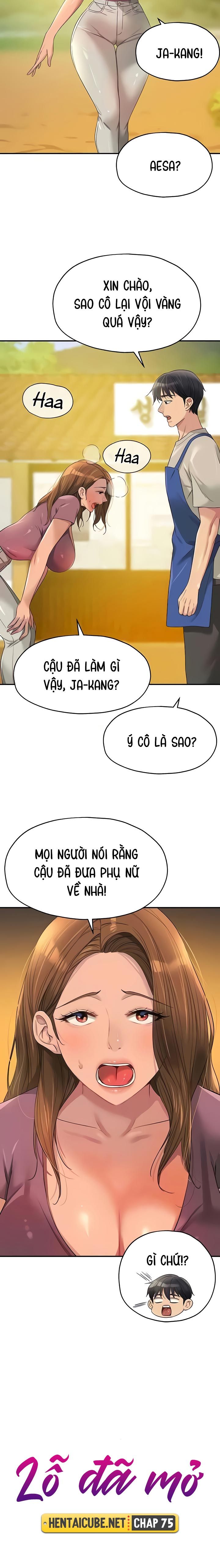 Lỗ đã mở