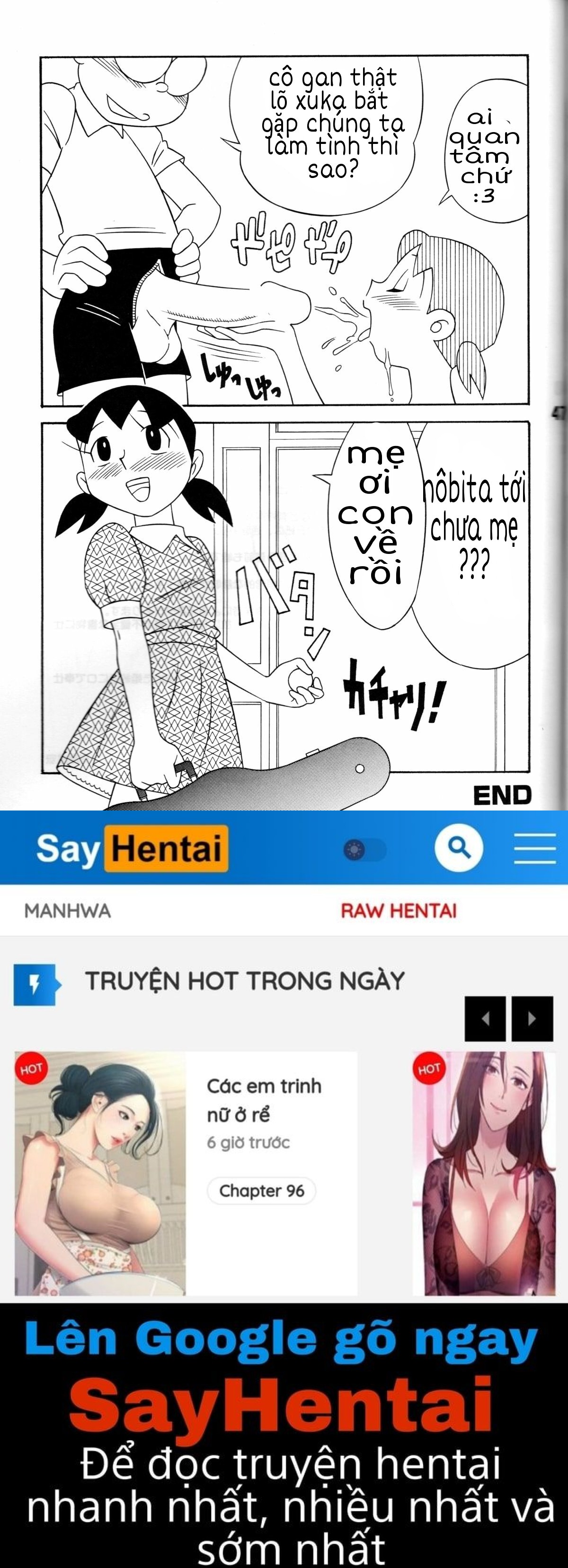 Nobita Và Mẹ Gấu