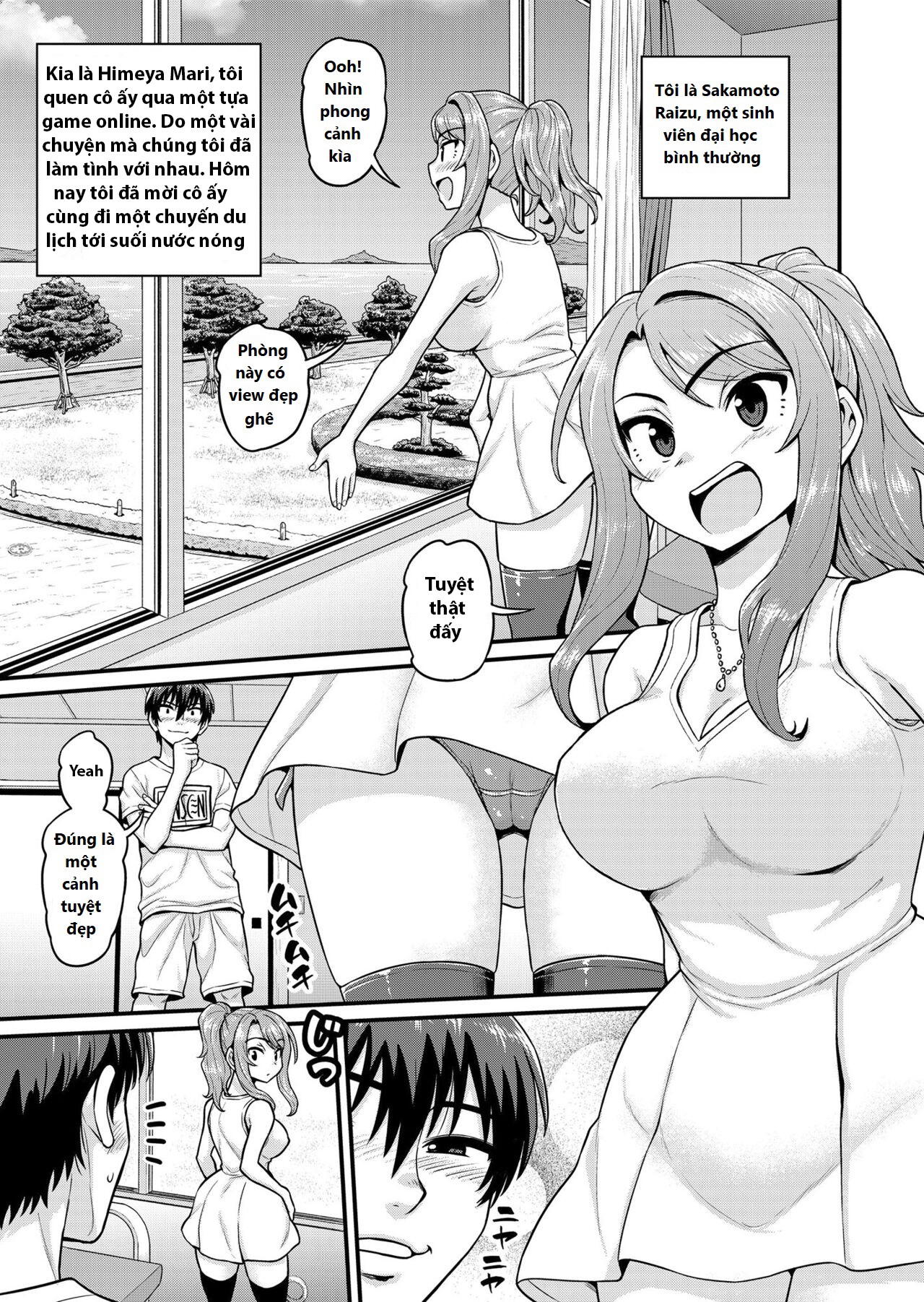 Smashing With Your Gamer Girl Friend At The Hot Spring - NTR version