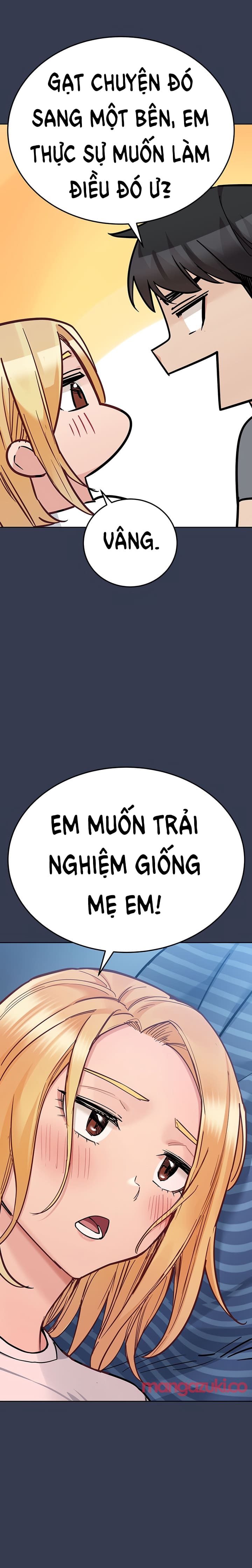 Giữ bí mật với mẹ em nhé!