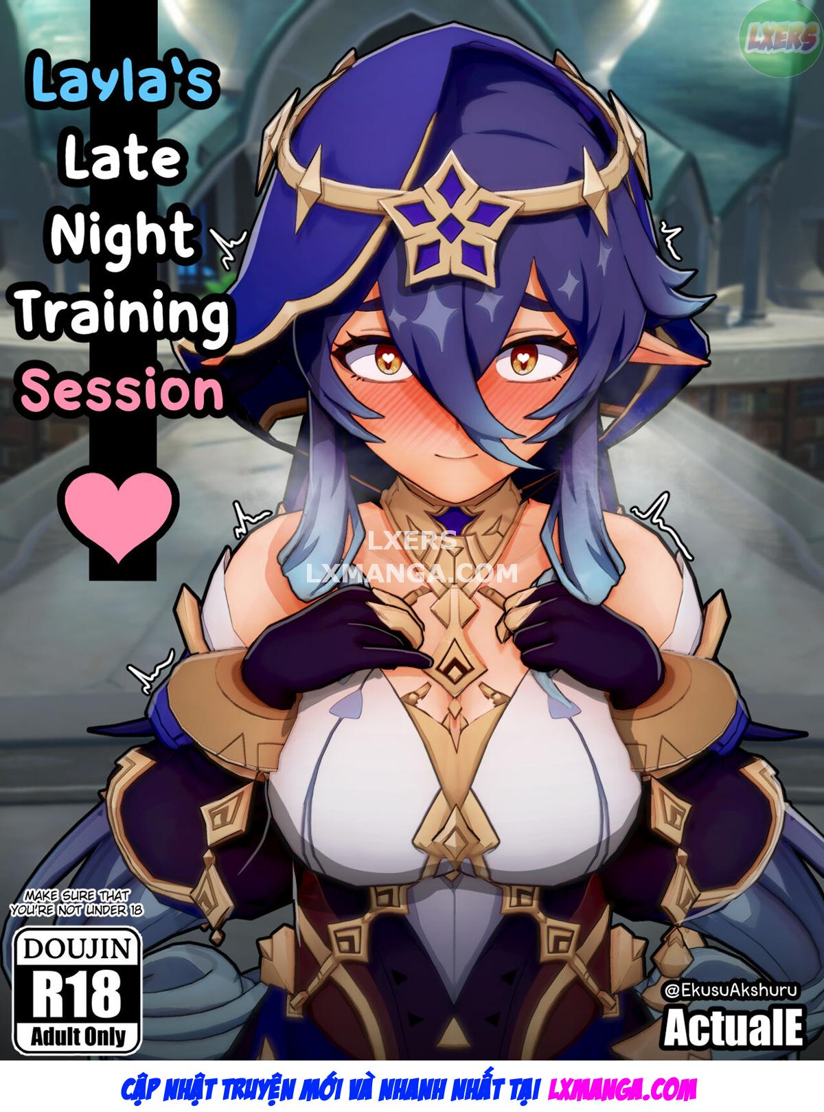 Layla's Late Night Training Session