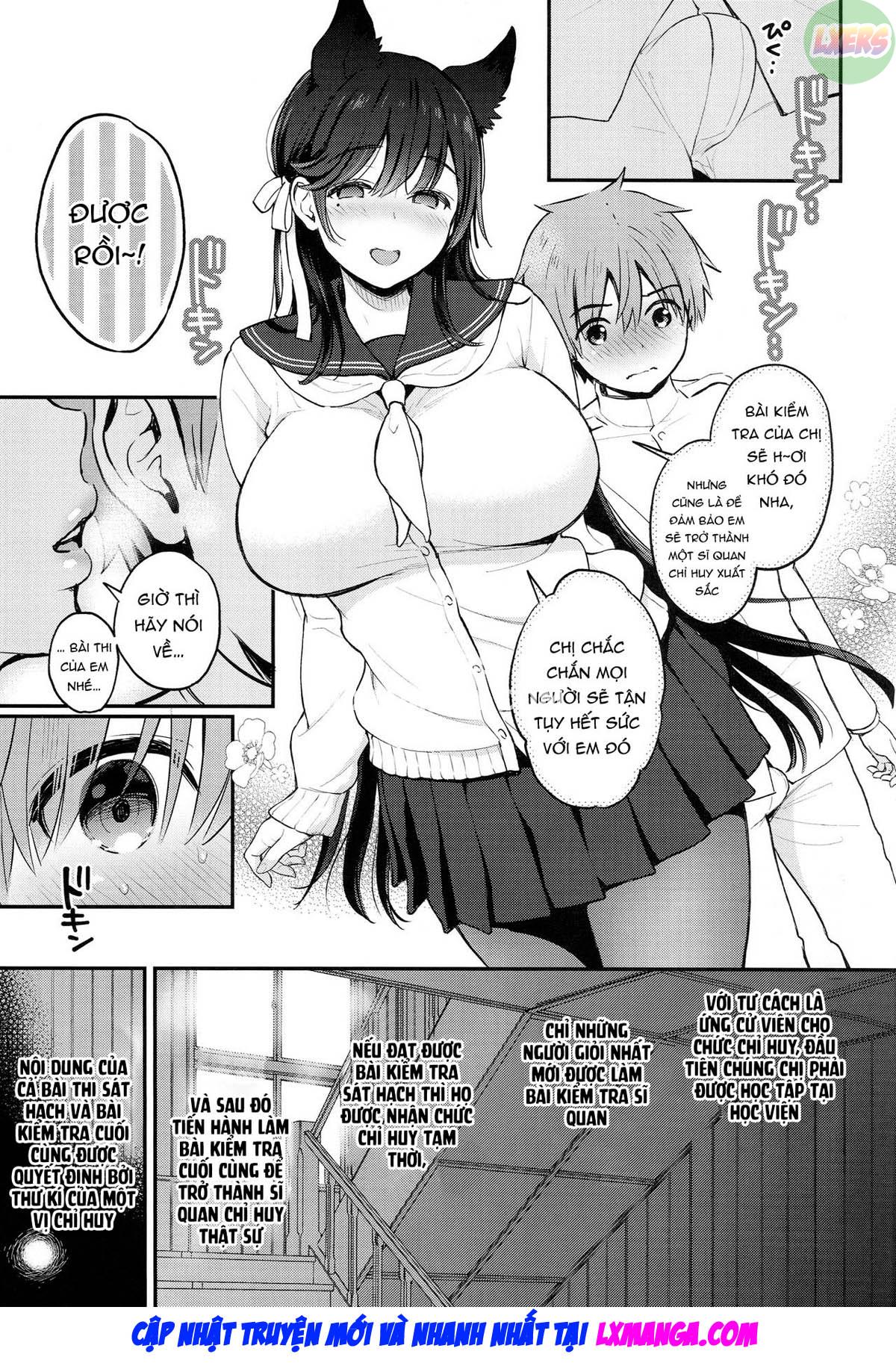 Atago no Ecchi na Shikikan Shiken