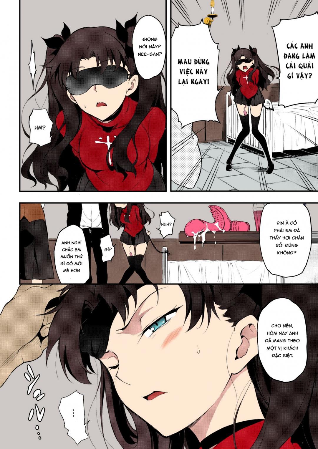 Chị em Tohsaka bị khuất phục