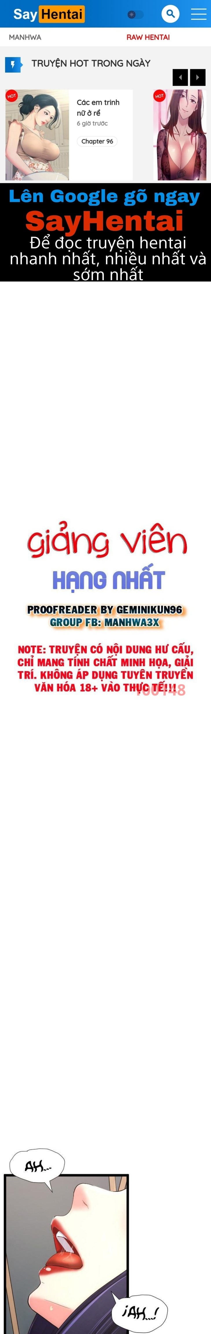 Giảng viên hạng nhất