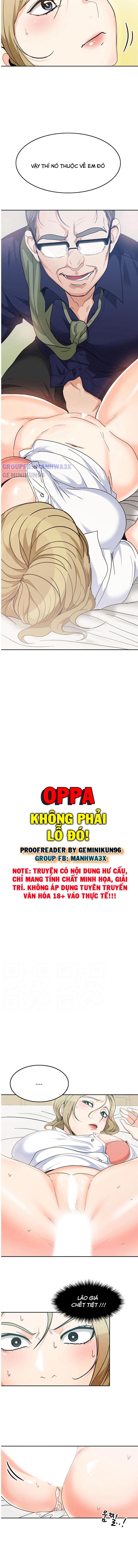 Oppa, không phải lỗ đó