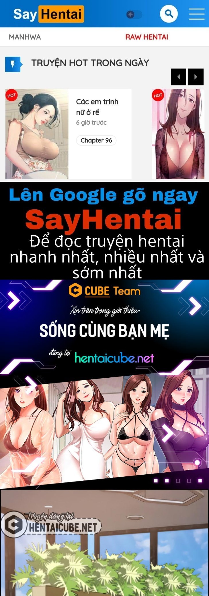 Sống cùng bạn mẹ!