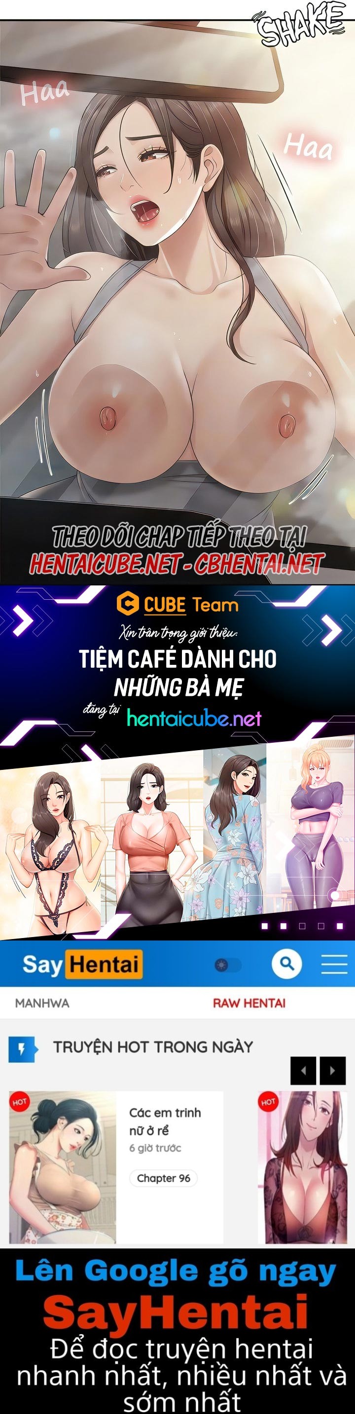 Tiệm cafe dành cho những bà mẹ