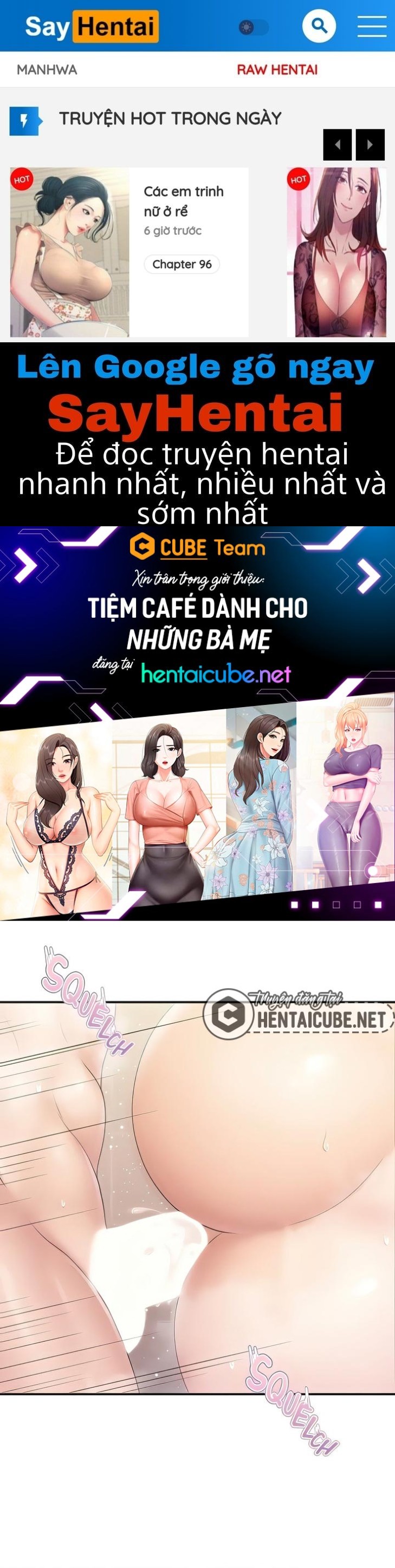 Tiệm cafe dành cho những bà mẹ