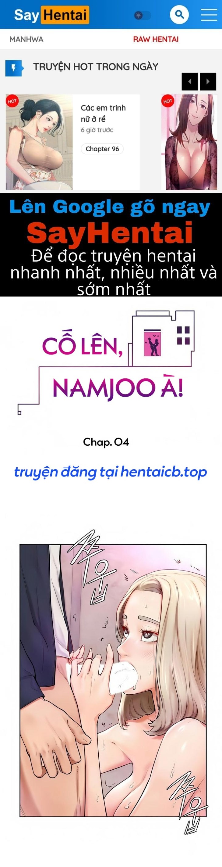 Cố lên, Namjoo à!