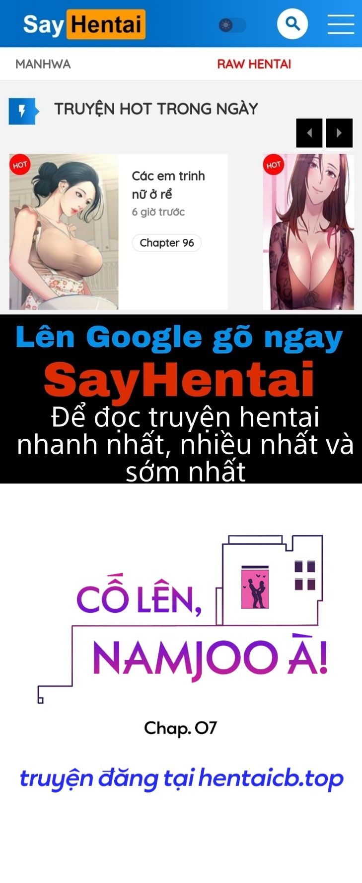 Cố lên, Namjoo à!