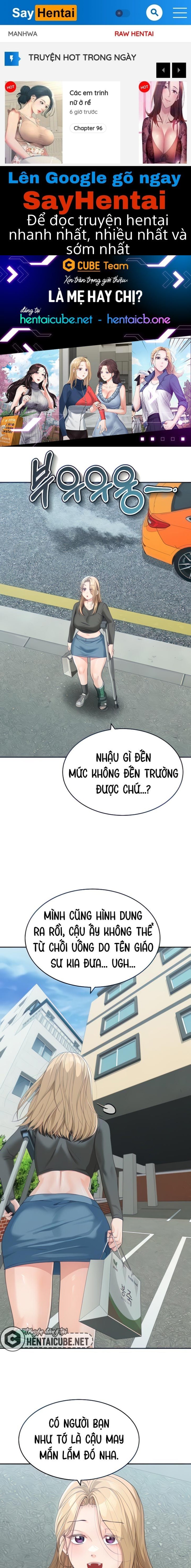 Là mẹ hay chị?