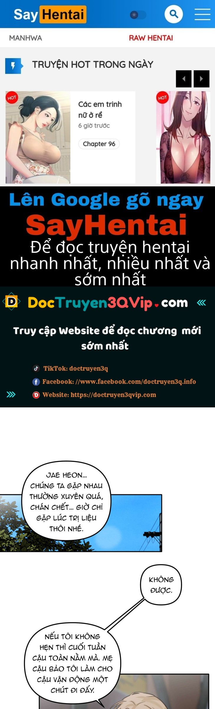 [18+] Tình Yêu Viêm Xoang