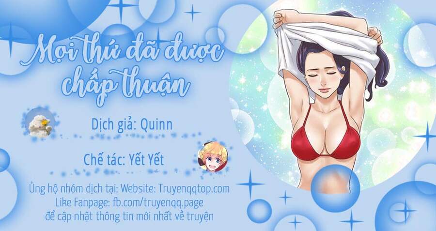 MỌI THỨ ĐÃ ĐƯỢC CHẤP THUẬN