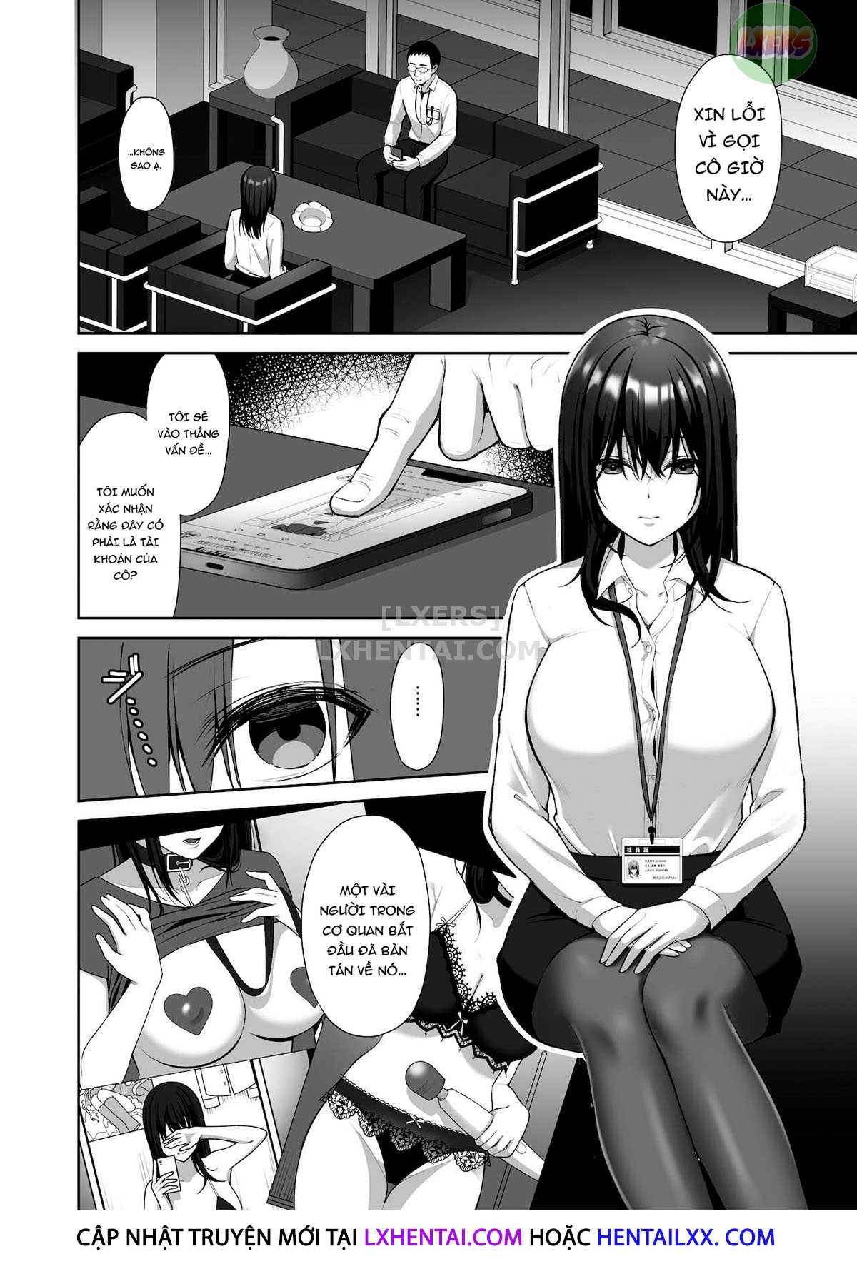 An Office Lady's Behind The Scenes Masochistic Onahole Training