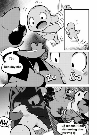 Lumo x Riolu Episode 3 (Pokemon)