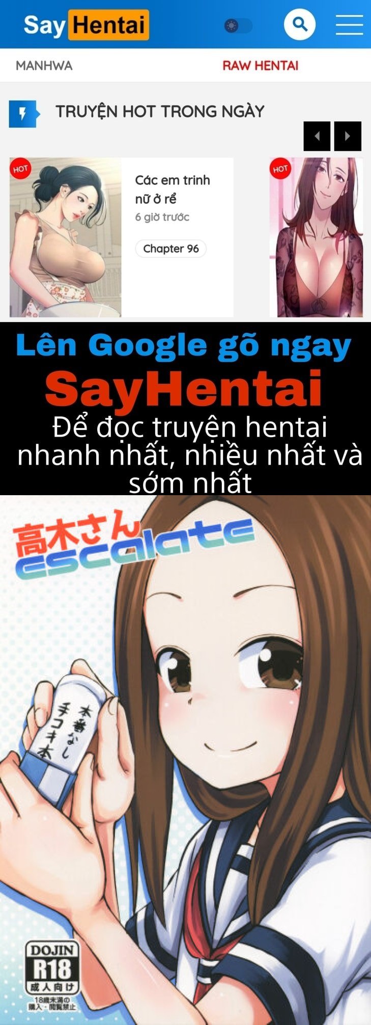 Takagi-san escalate