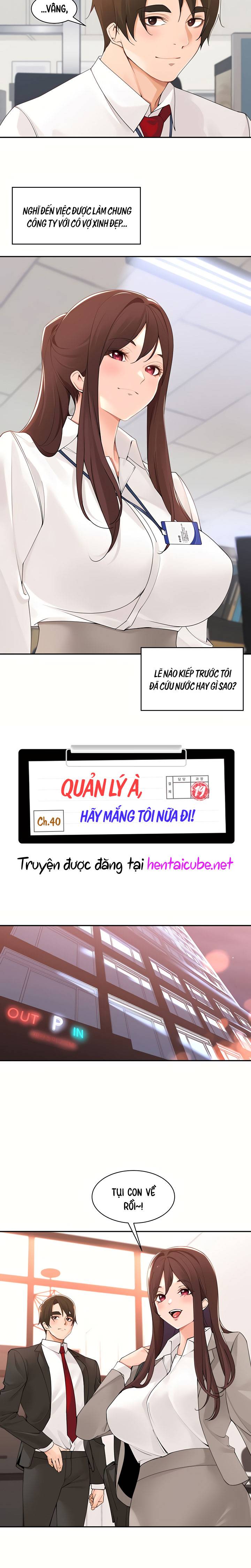 Quản lý à, mắng tôi nữa đi!