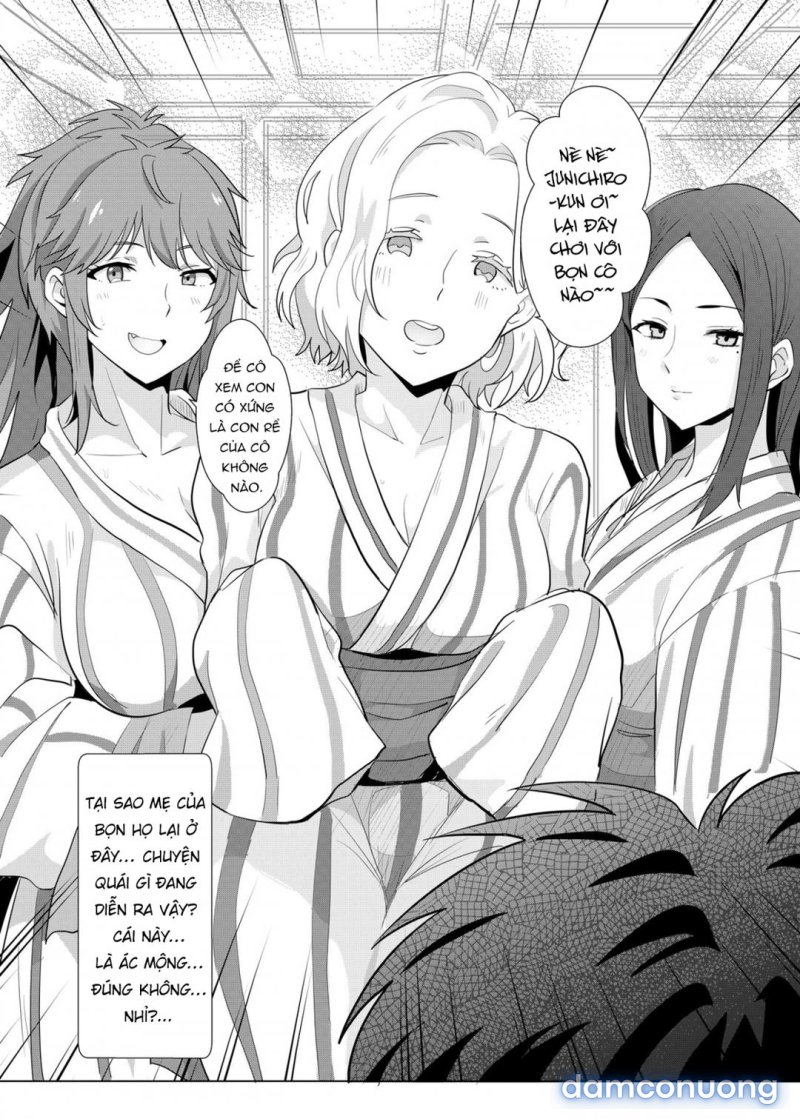 Going On A Hotspring Trip With Tomo's Mom And Her Friends!