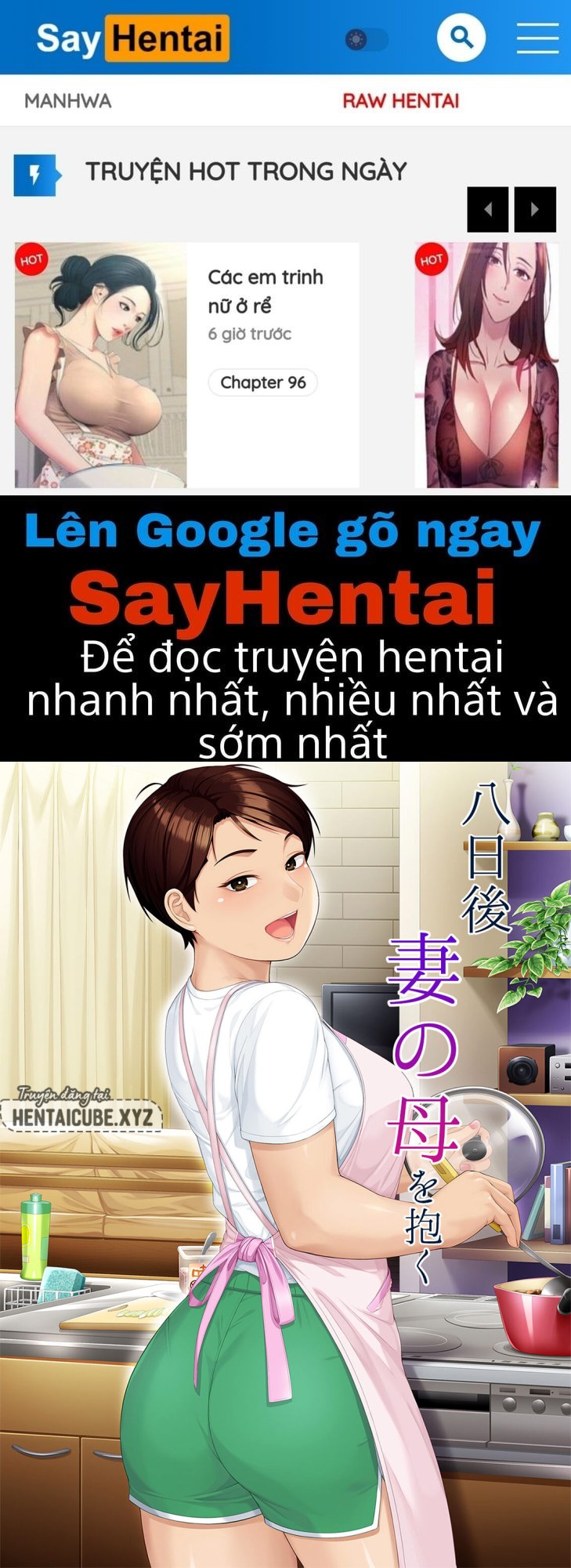 Tám ngày với mẹ vợ