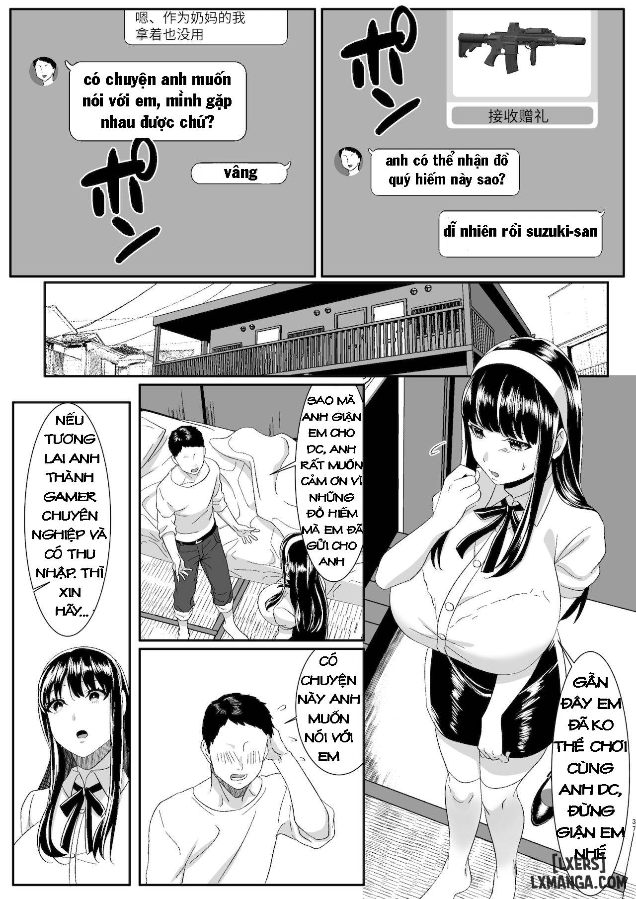 Online Game de Deatta Kanojo ga Tsuyo Player ni Netorareru Hanashi ONESHOT