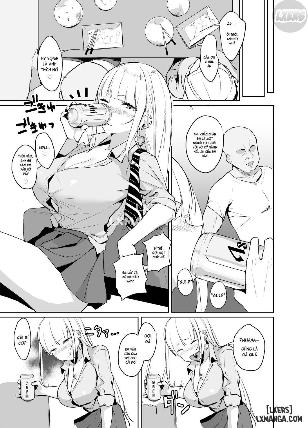 Ecchi na Gal JK ga Kyokon Zetsurin Oji-san to Pakoru Yatsu oneshot